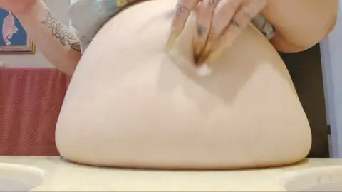 BBW Belly Play: Soft & Sensual Touch