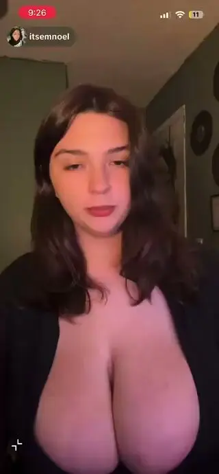 TikToker Showcases Her Giant Tits with Flair