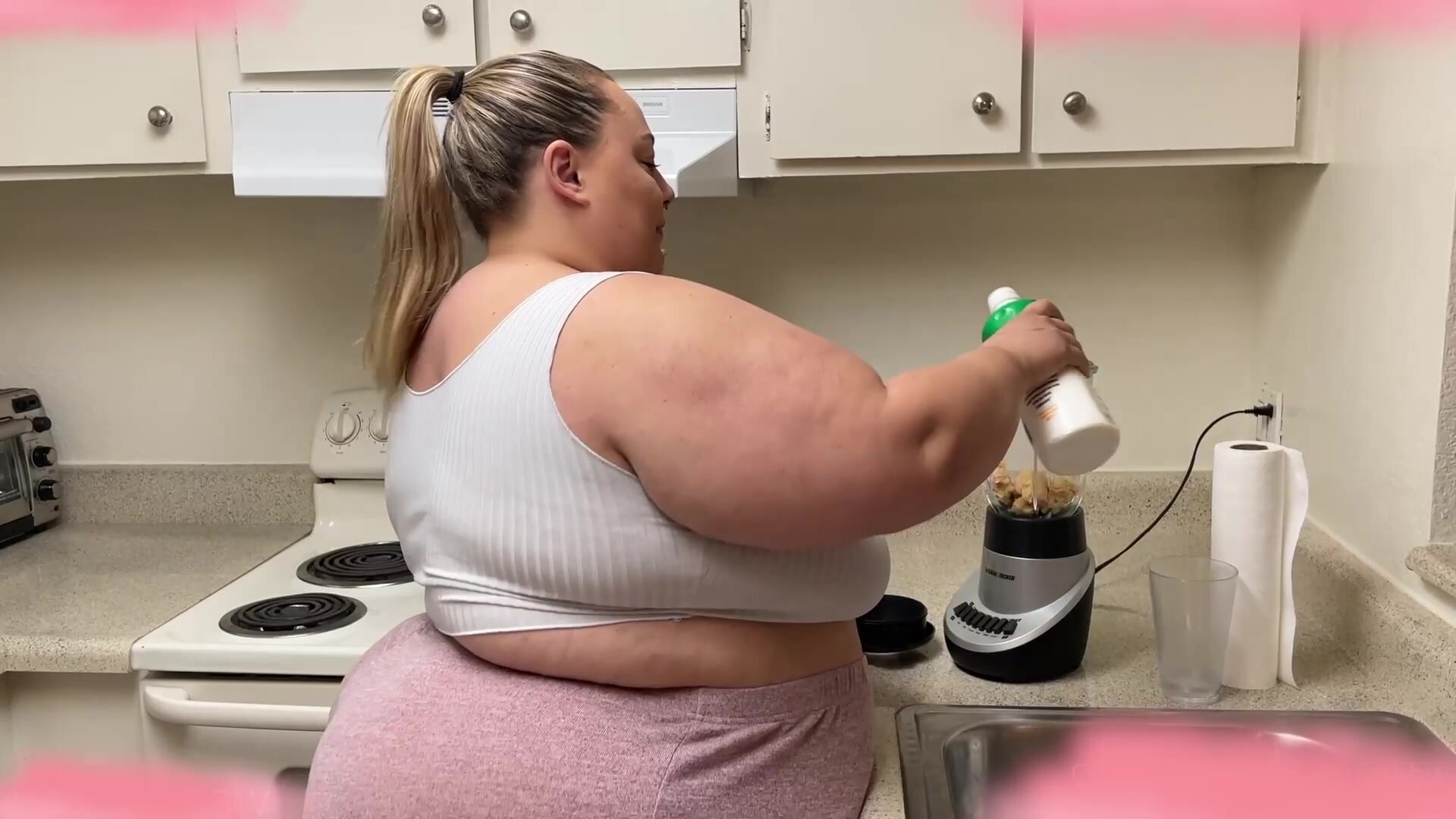 SSBBW Birthday Bloat: Chugging to the Brim