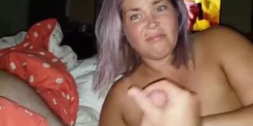 Alaina D Devours Cum Like a Pro