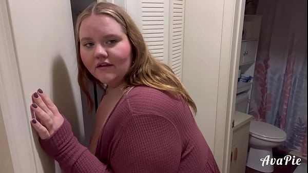 BBW Roommate Catches Me Jerking Off
