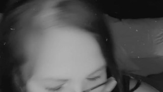 BBW Enjoys a Deepthroat Blowjob